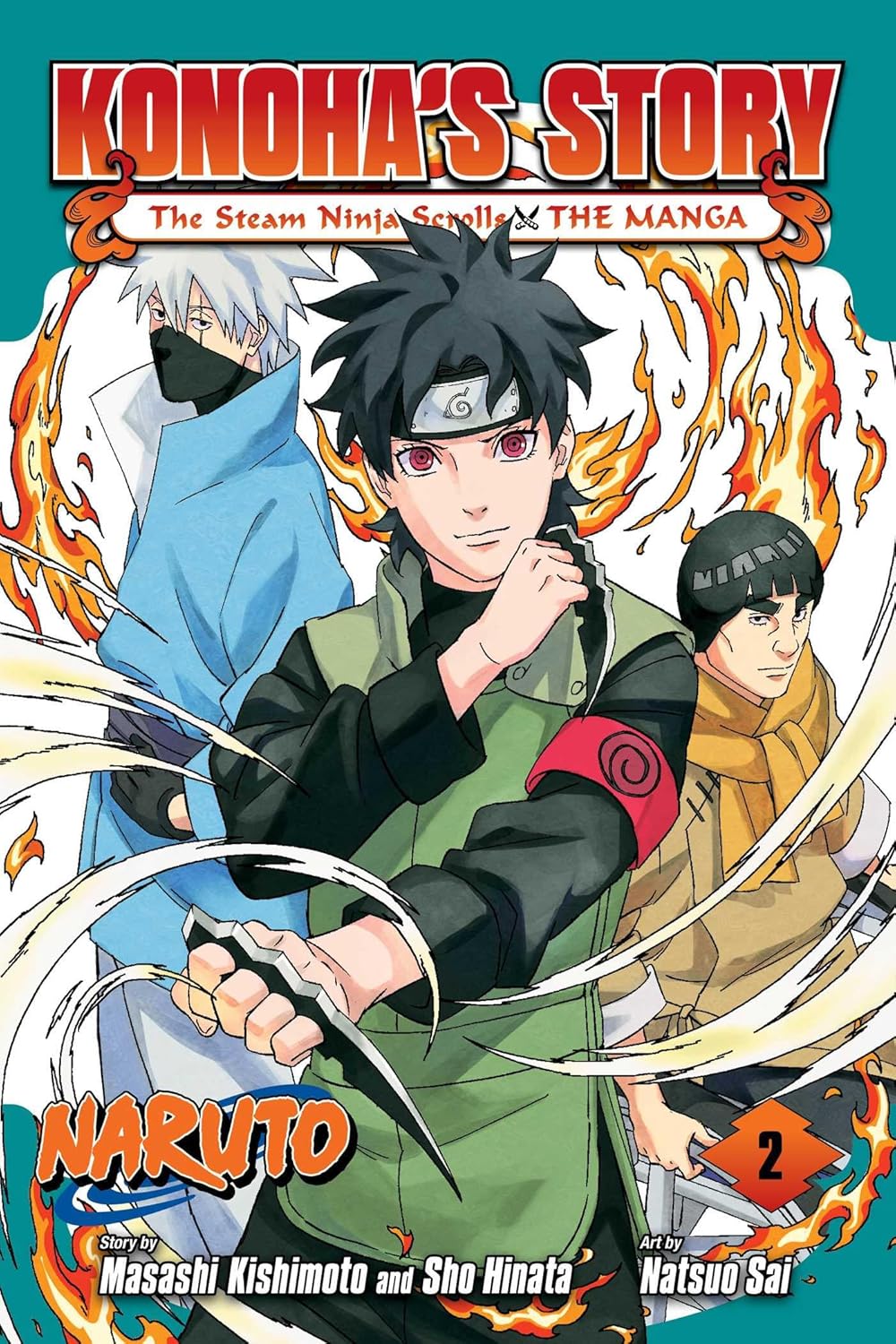 Naruto: Konoha's Story--The Steam Ninja Scrolls: The Manga Vol. 02