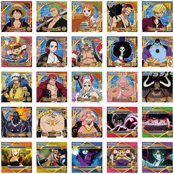 ONE PIECE: Sticker Collection Wano Country Arc