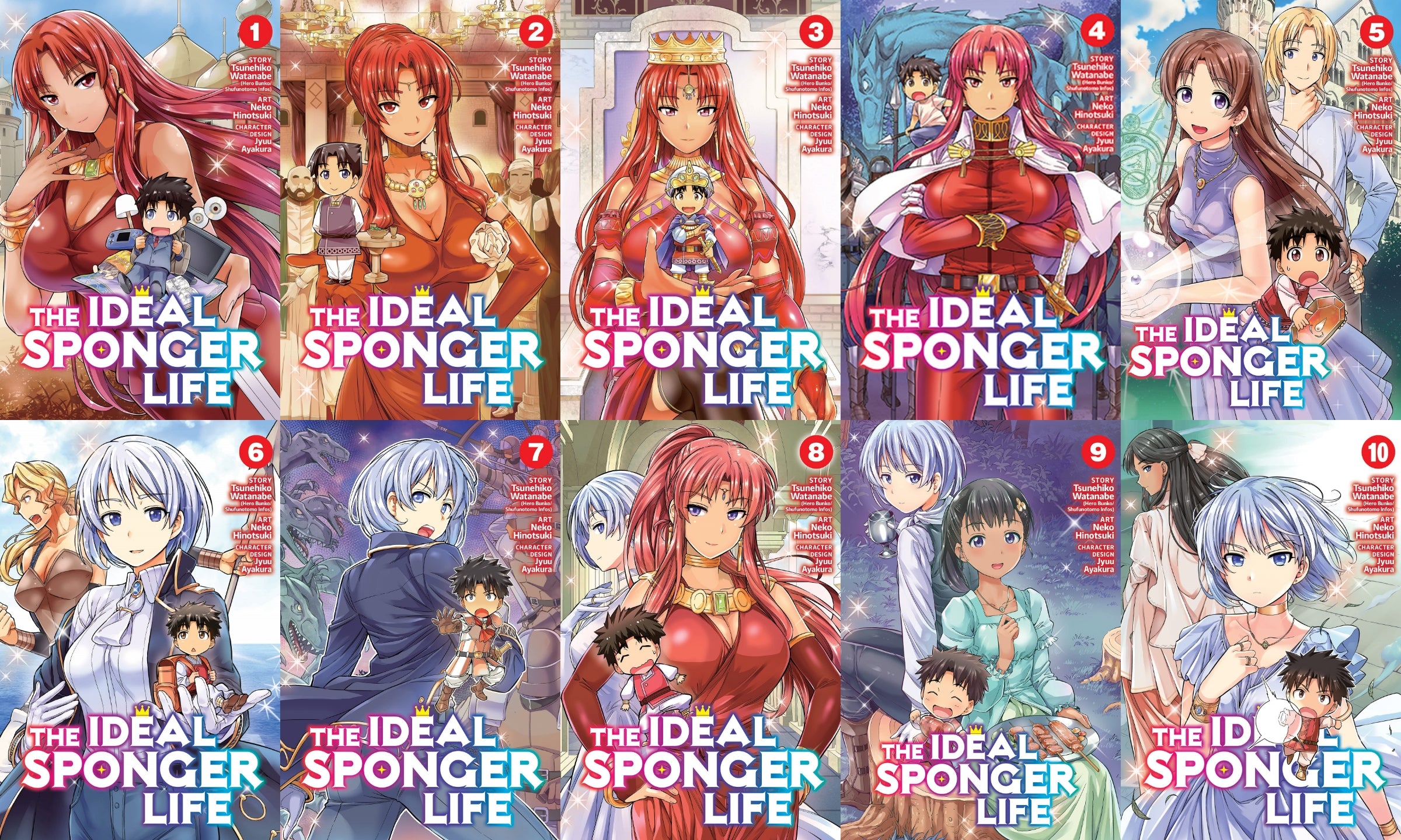 The Ideal Sponger Life Full Current Set (1-10)