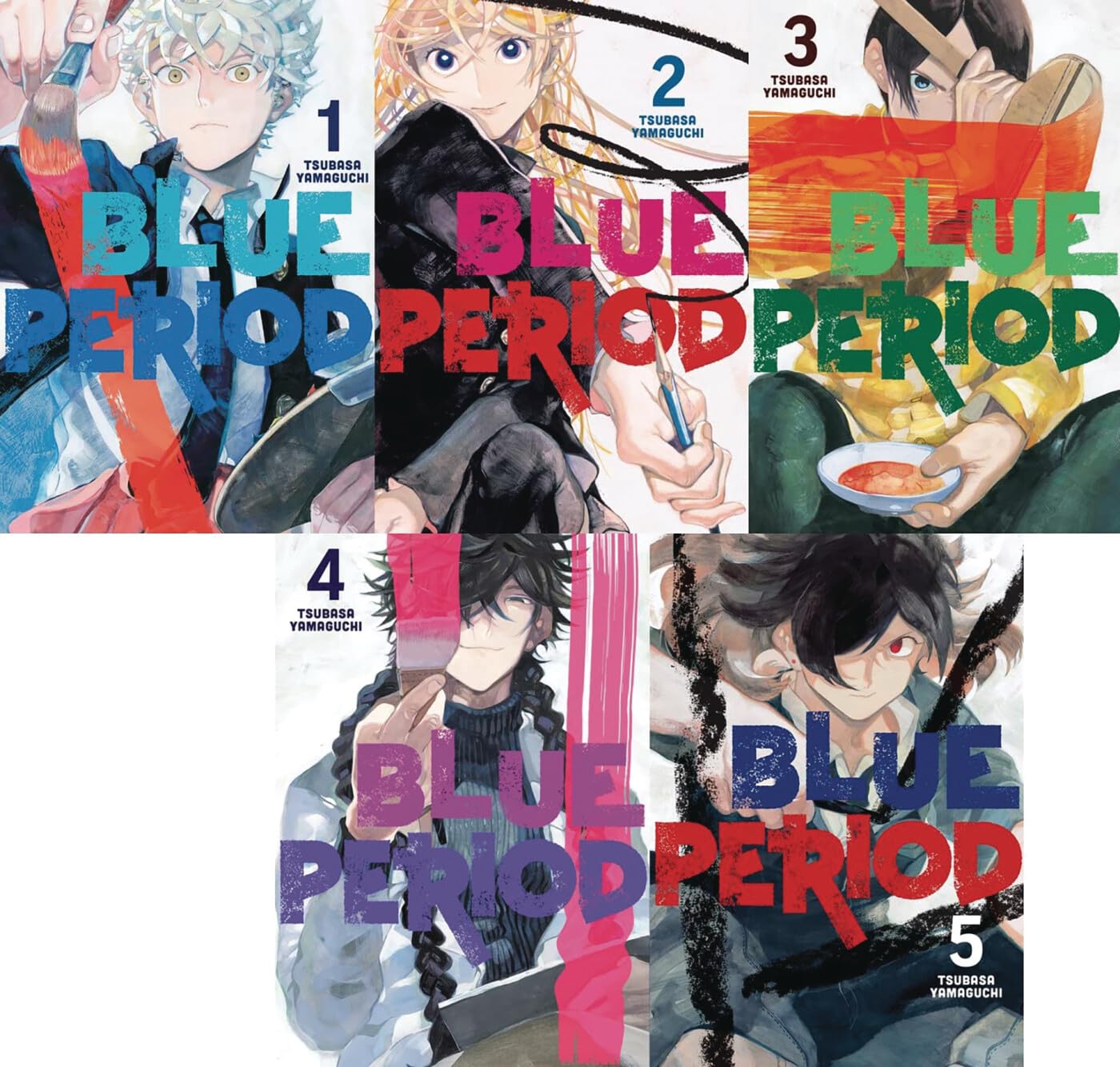 (04/06/2024) Blue Period Manga Box Set 1