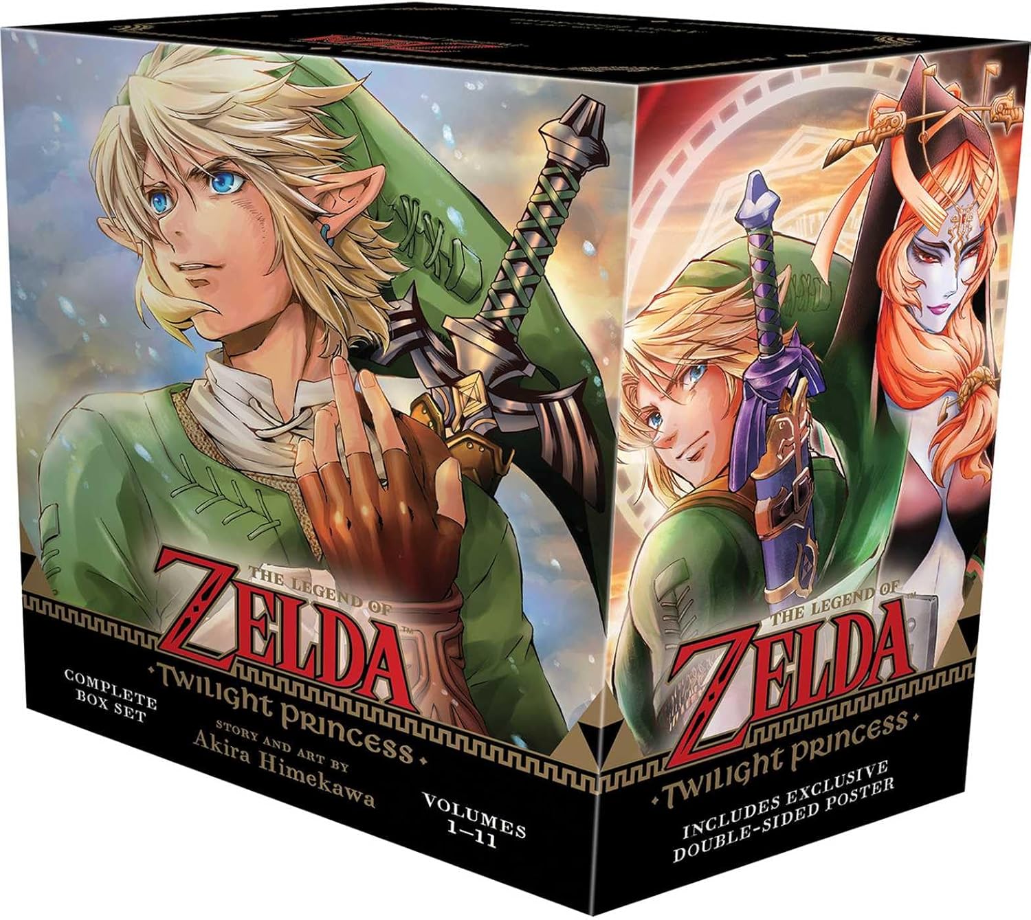 The Legend of Zelda: Twilight Princess Complete Box Set: Includes Volumes 1-11 with Premium