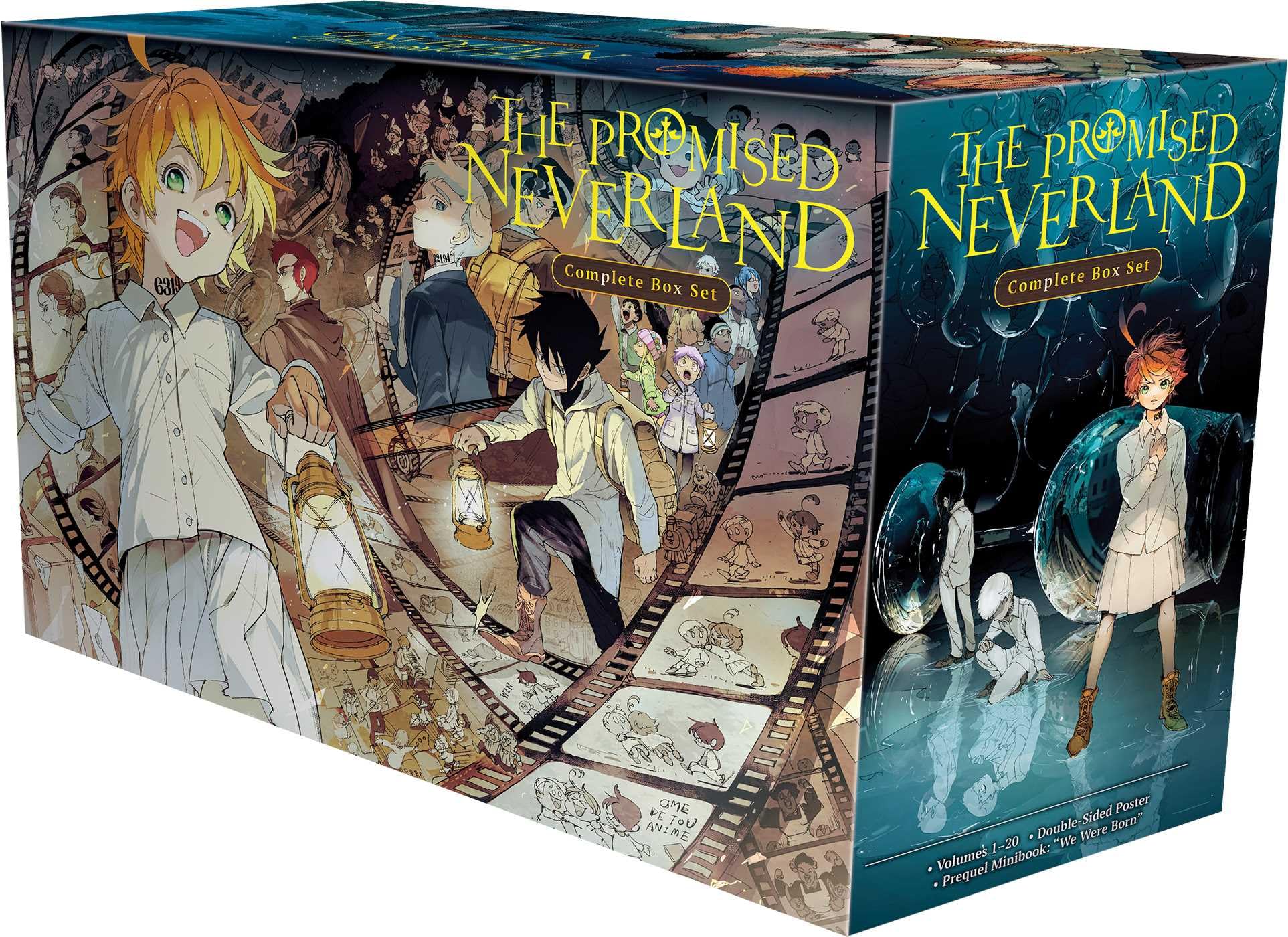 The Promised Neverland Complete Box Set: Includes Volumes 1-20 with Premium