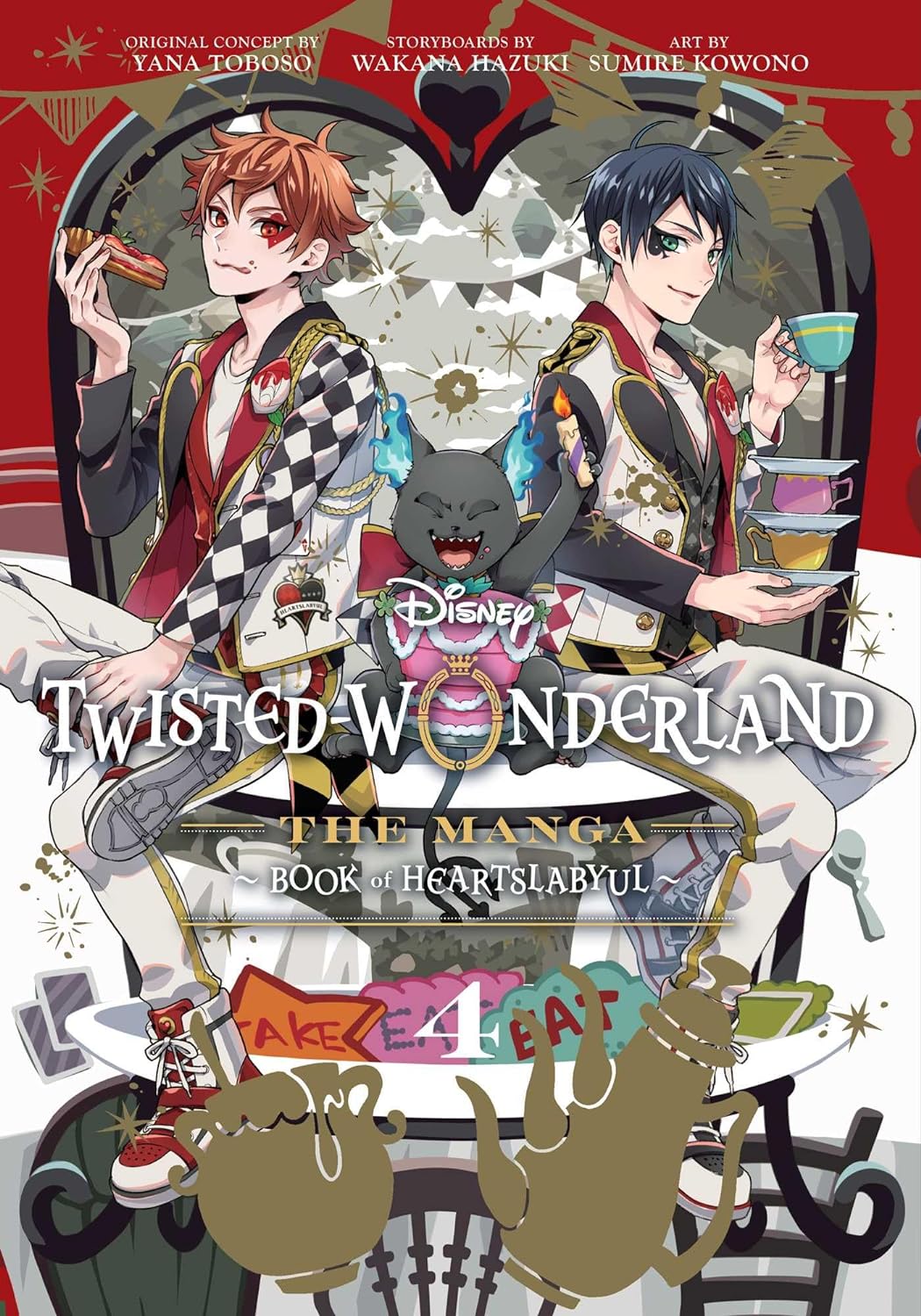 Disney Twisted-Wonderland Vol. 04: The Manga: Book of Heartslabyul