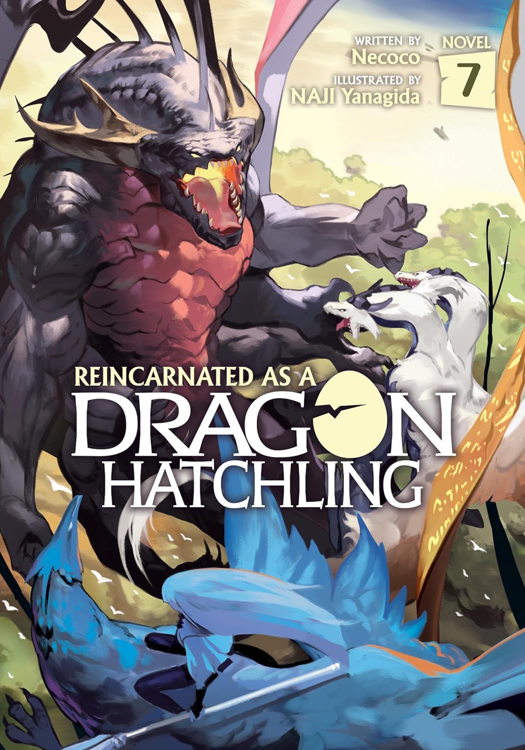 Reincarnated as a Dragon Hatchling (Light Novel) Vol. 07