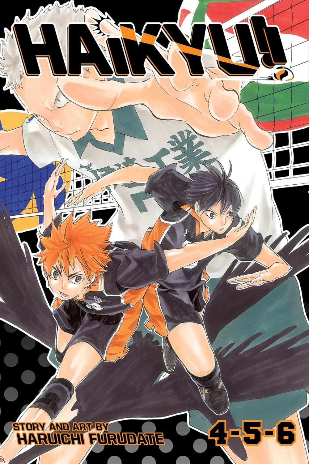 Haikyu!! (3-In-1 Edition) Vol. 02: Includes Vols. 4, 5 & 6