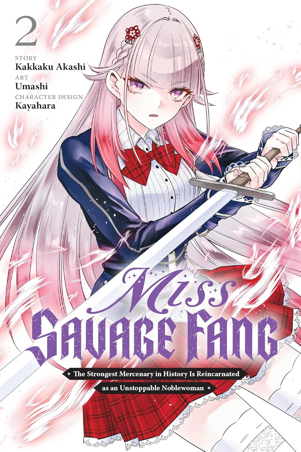 (21/01/2025) Miss Savage Fang Vol. 02 (Manga): The Strongest Mercenary in History Is Reincarnated as an Unstoppable Noblewoman