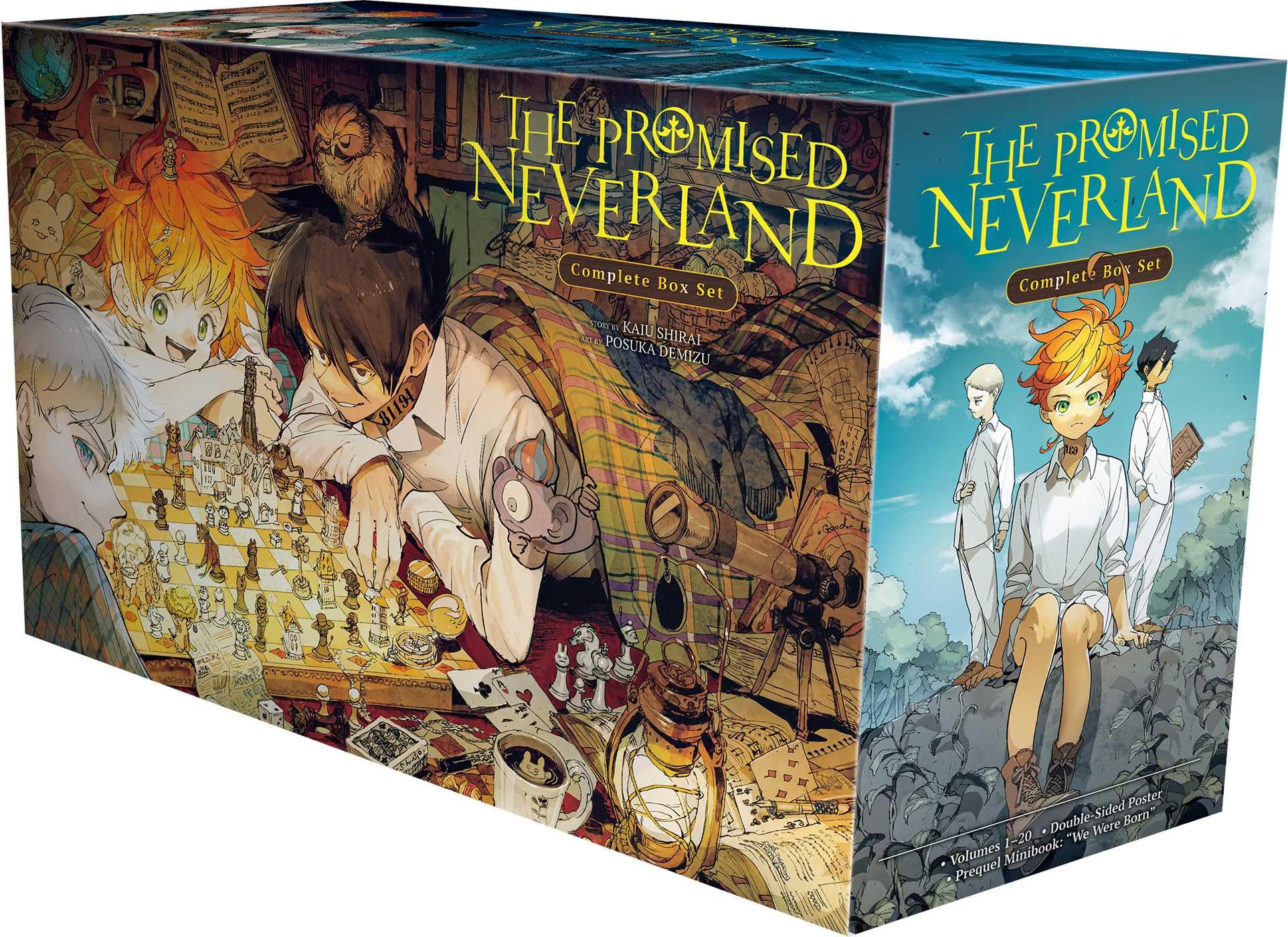 The Promised Neverland Complete Box Set: Includes Volumes 1-20 with Premium
