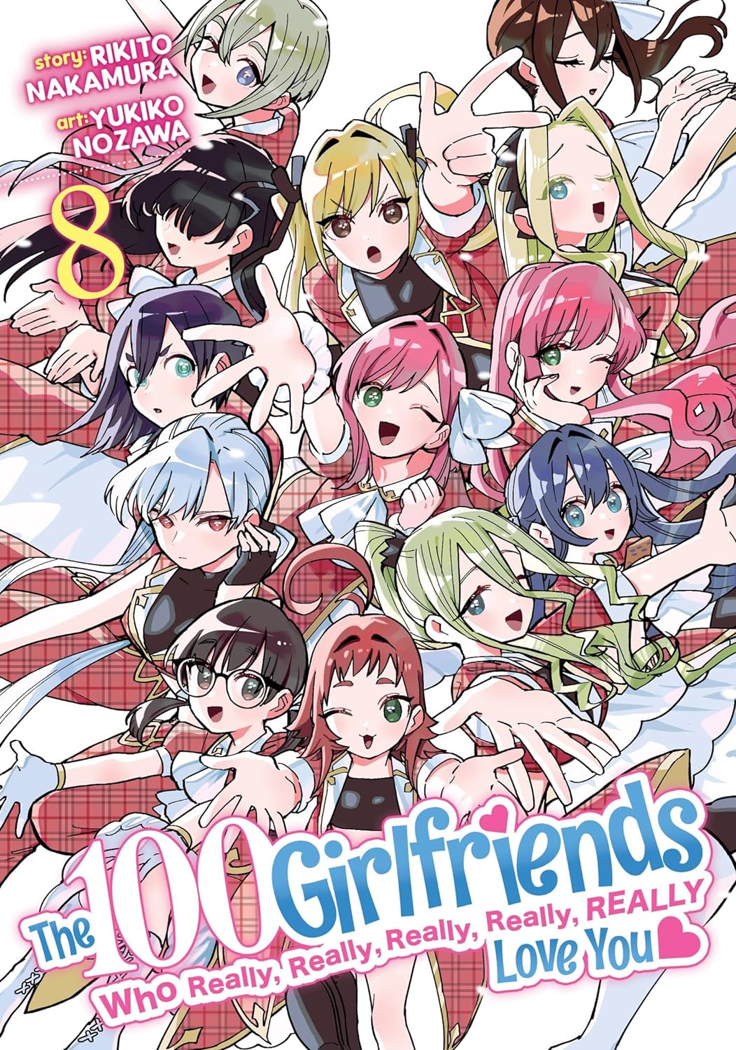 The 100 Girlfriends Who Really, Really, Really, Really, Really Love You Vol. 08