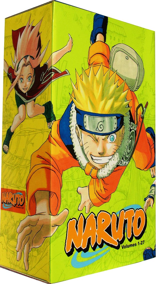 Naruto Box Set 1: Volumes 1-27 with Premium