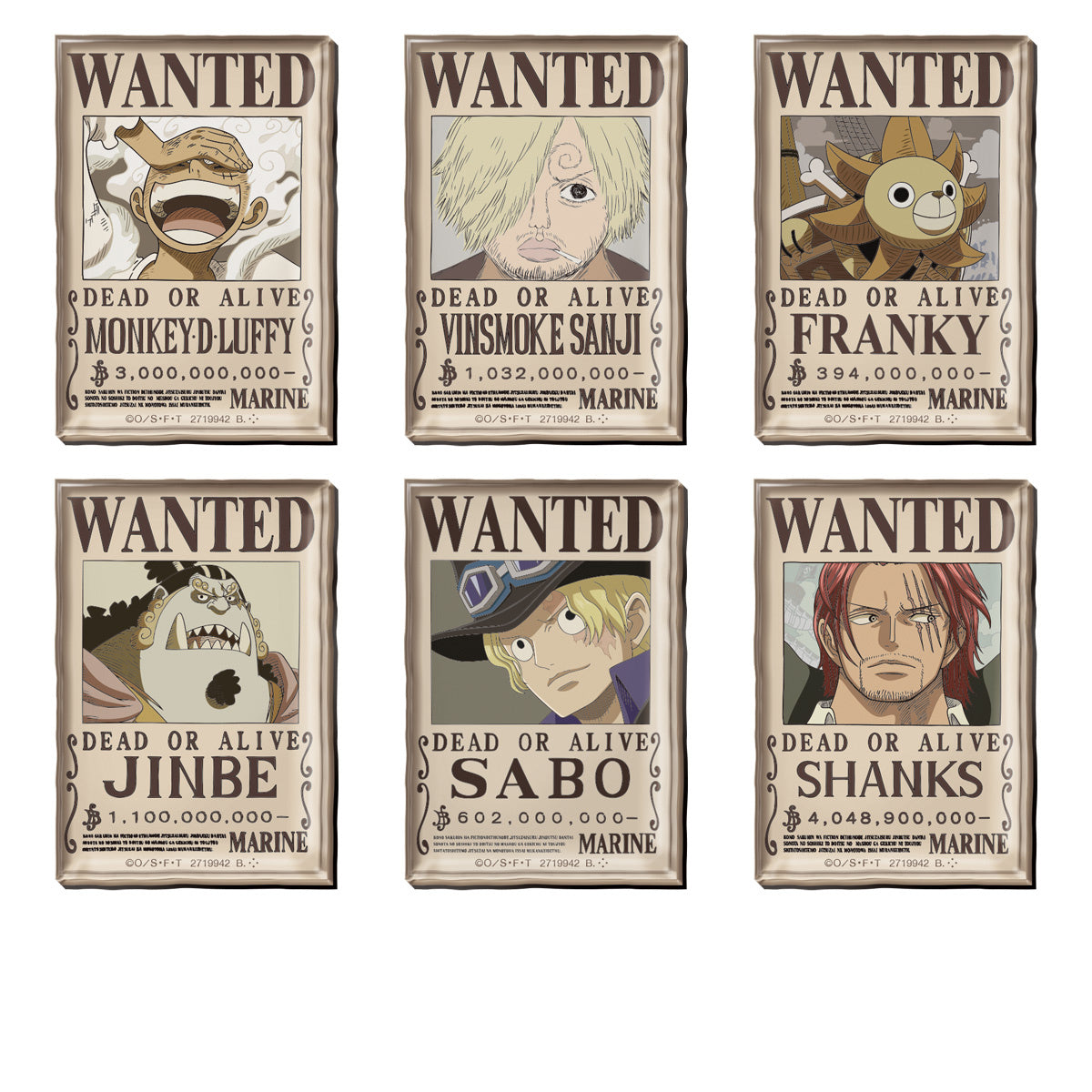 One Piece Chara-Magnets 2 (Random)