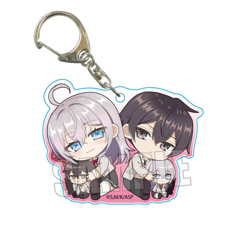 Alya Sometimes Hides Her Feelings in Russian Gyugyutto Acrylic Keychain