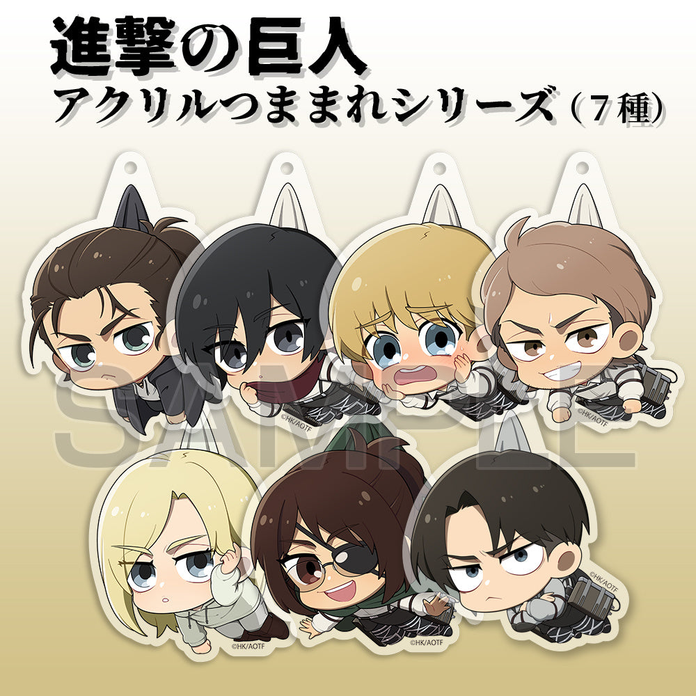 Attack on Titan Acrylic Tsumam The Final Season Ver.