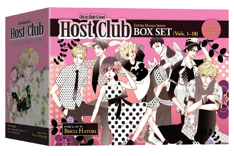 Ouran High School Host Club Complete Box Set: Volumes 1-18 with Premium