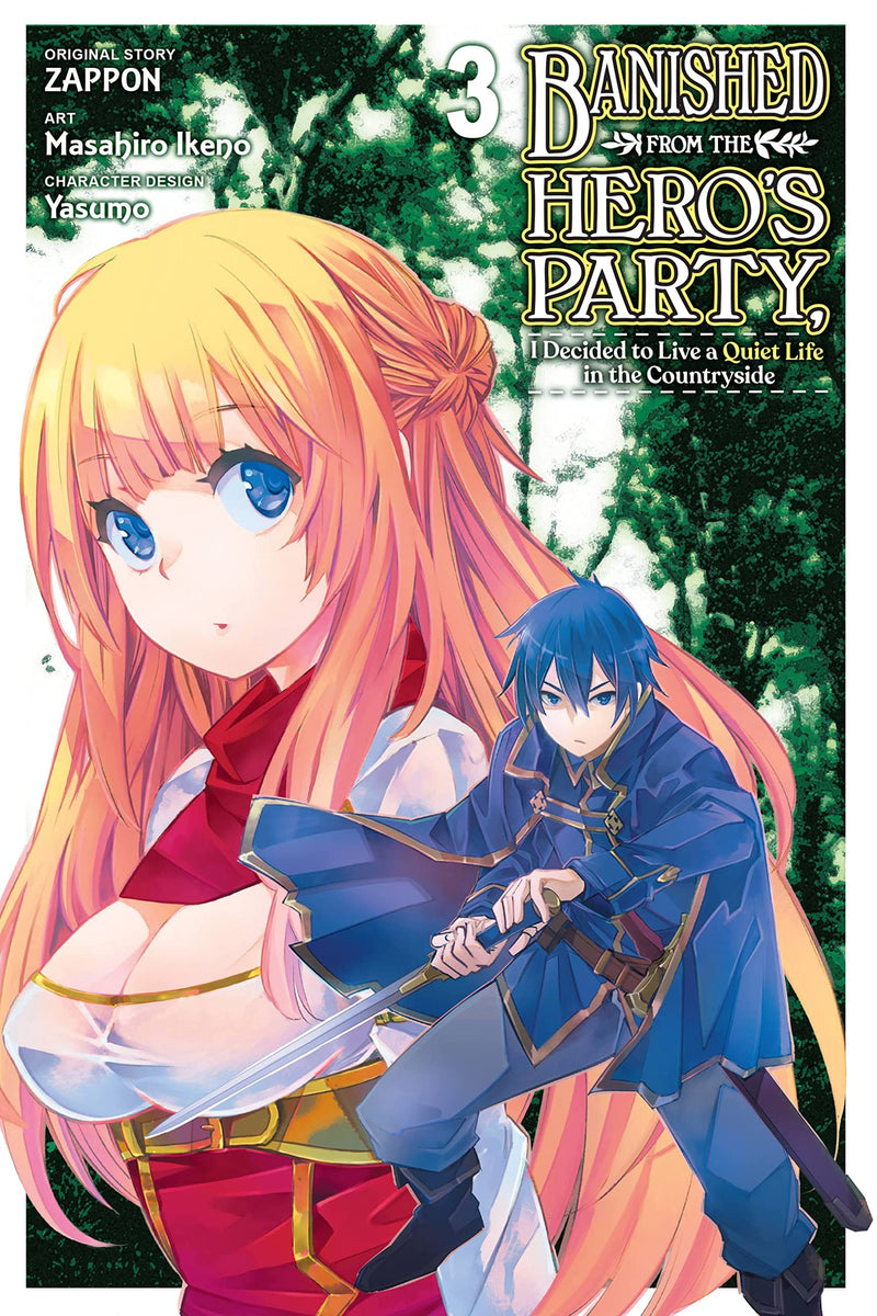 Banished from the Hero's Party, I Decided to Live a Quiet Life in the Countryside (Manga) Vol. 03