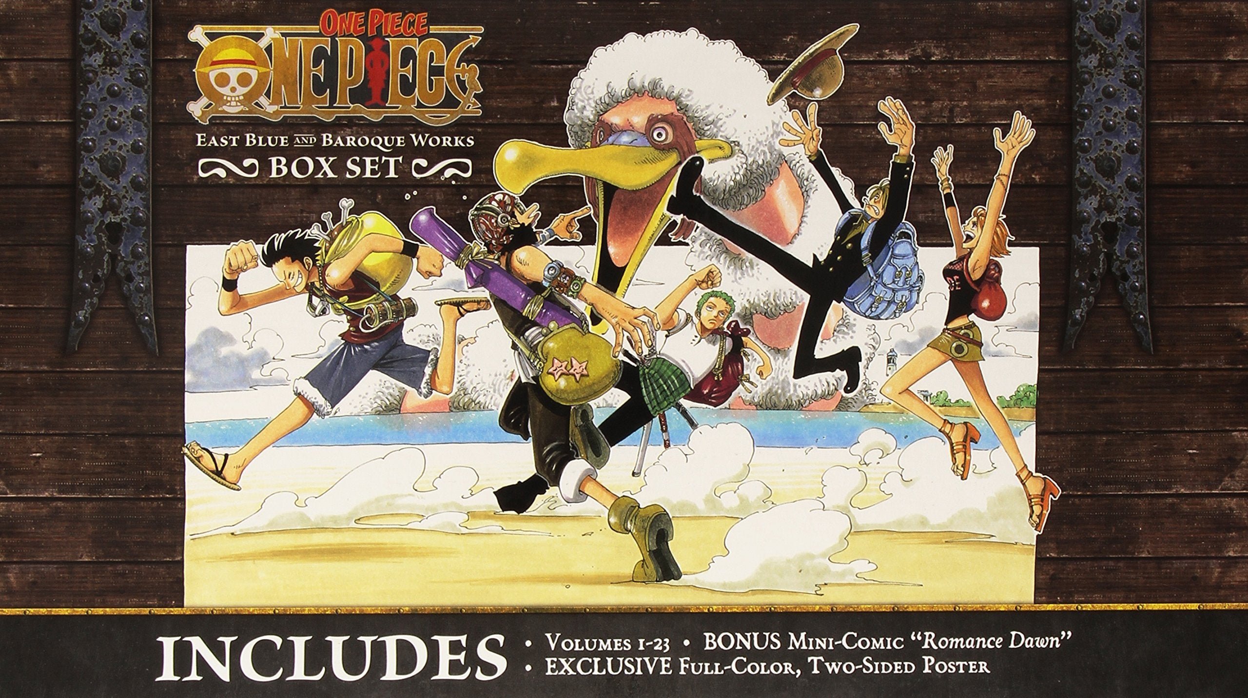 One Piece Box Set 1: East Blue and Baroque Works