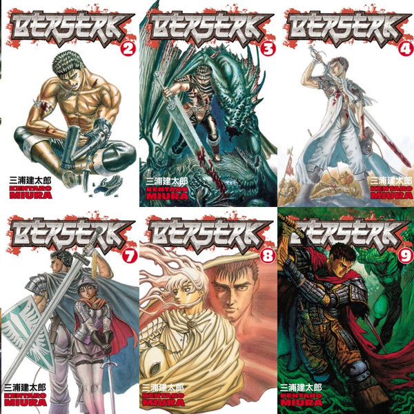 Berserk Deluxe Edition English Manga Vol 1-10 Nuevo Ecuador