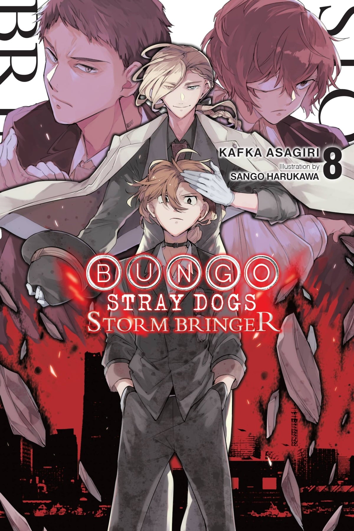 Bungo Stray Dogs Vol. 08 (Light Novel): Storm Bringer