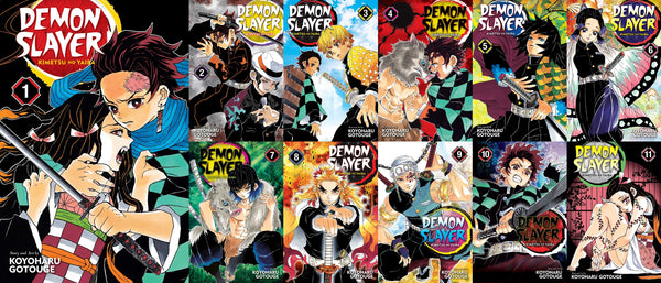 Demon Slayer 10 Volume set (1-10)