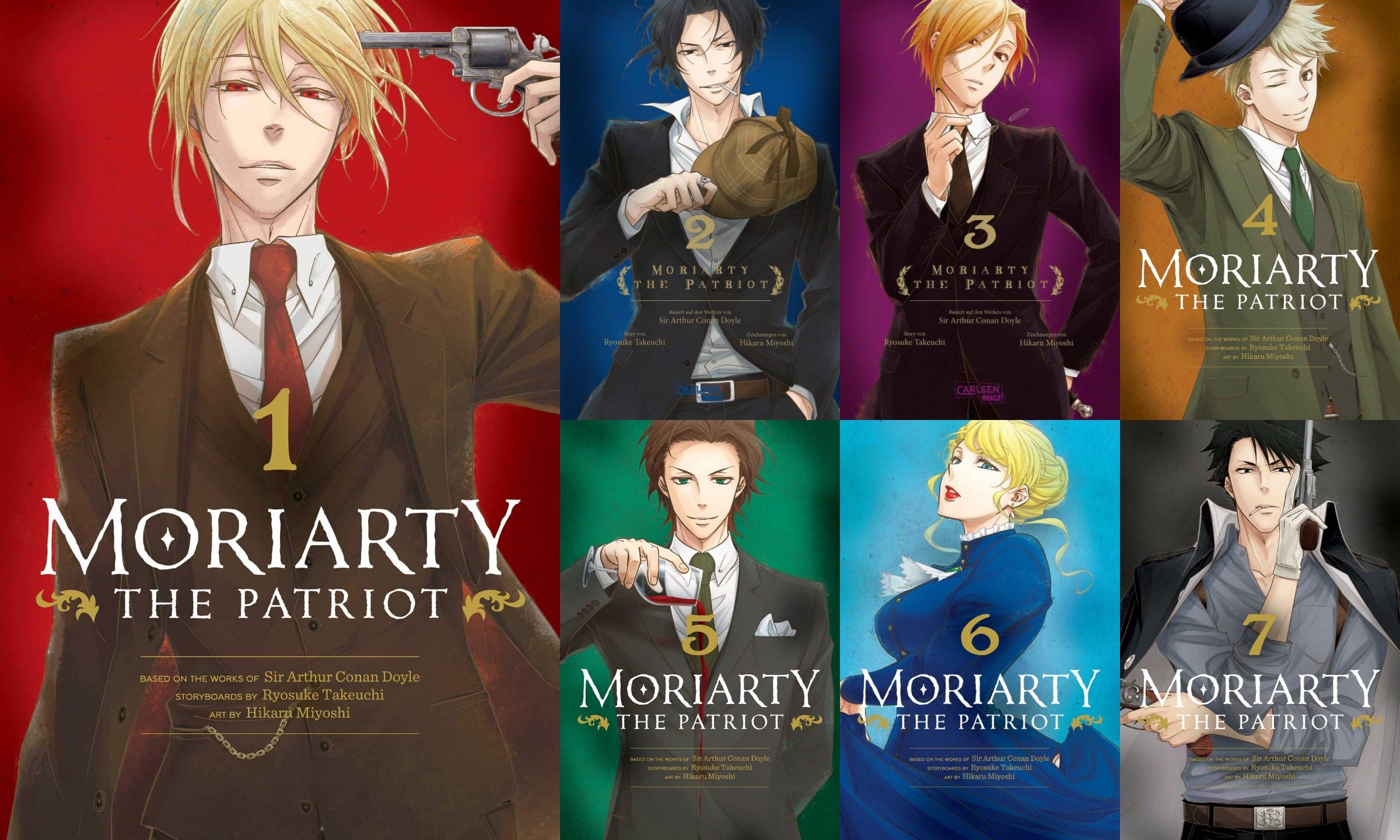 Moriarty the Patriot Full Current Set (1-7)