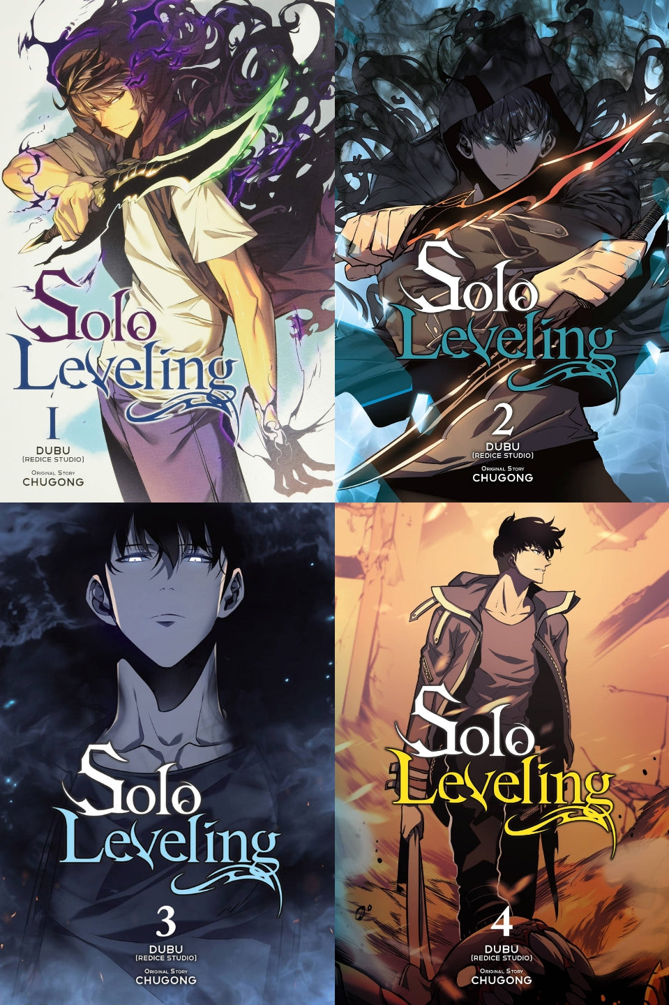 Solo Leveling (Comic) Current Set (1-4)
