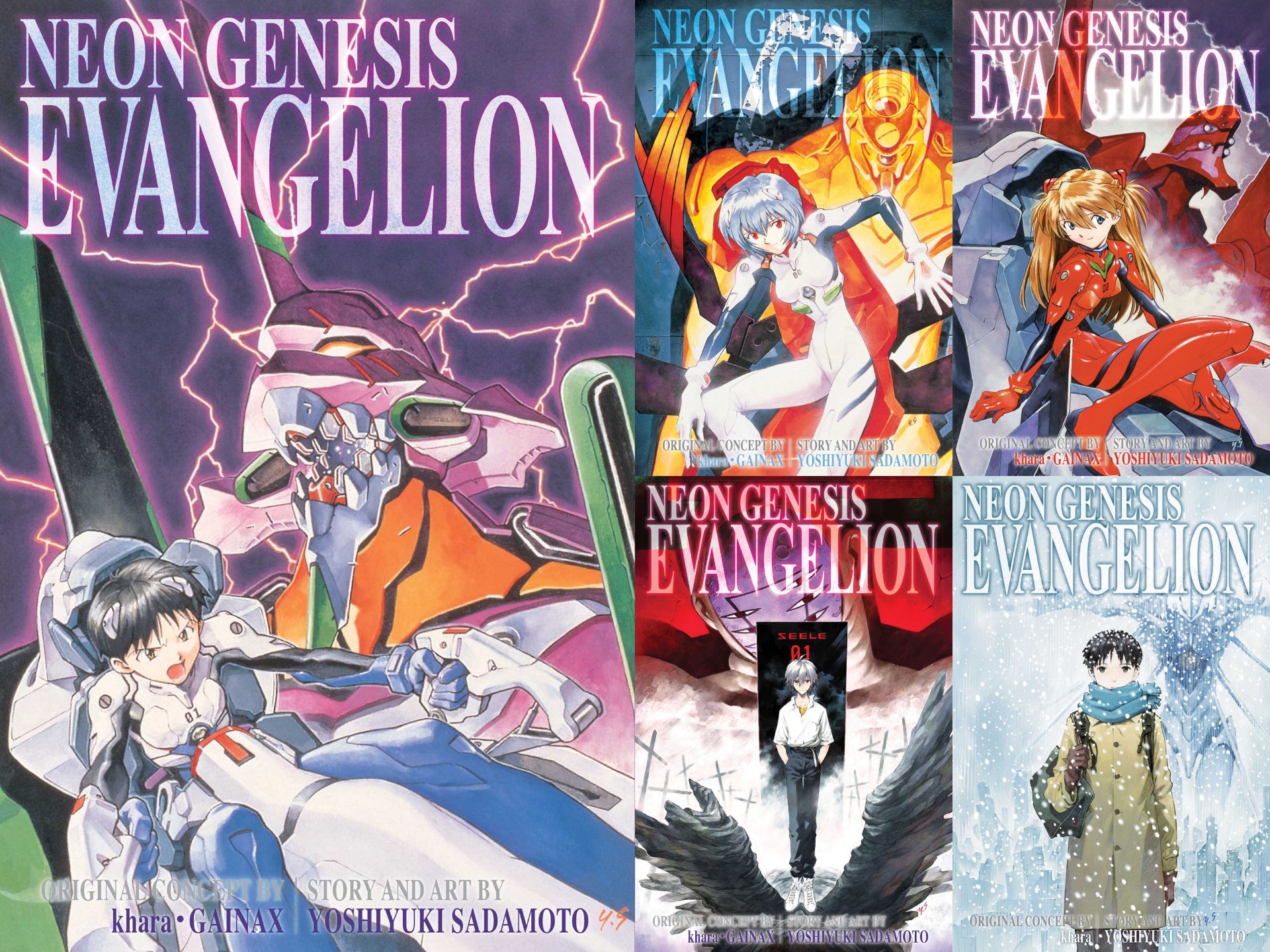 Neon Genesis Evangelion 3-in-1 Edition Complete Set