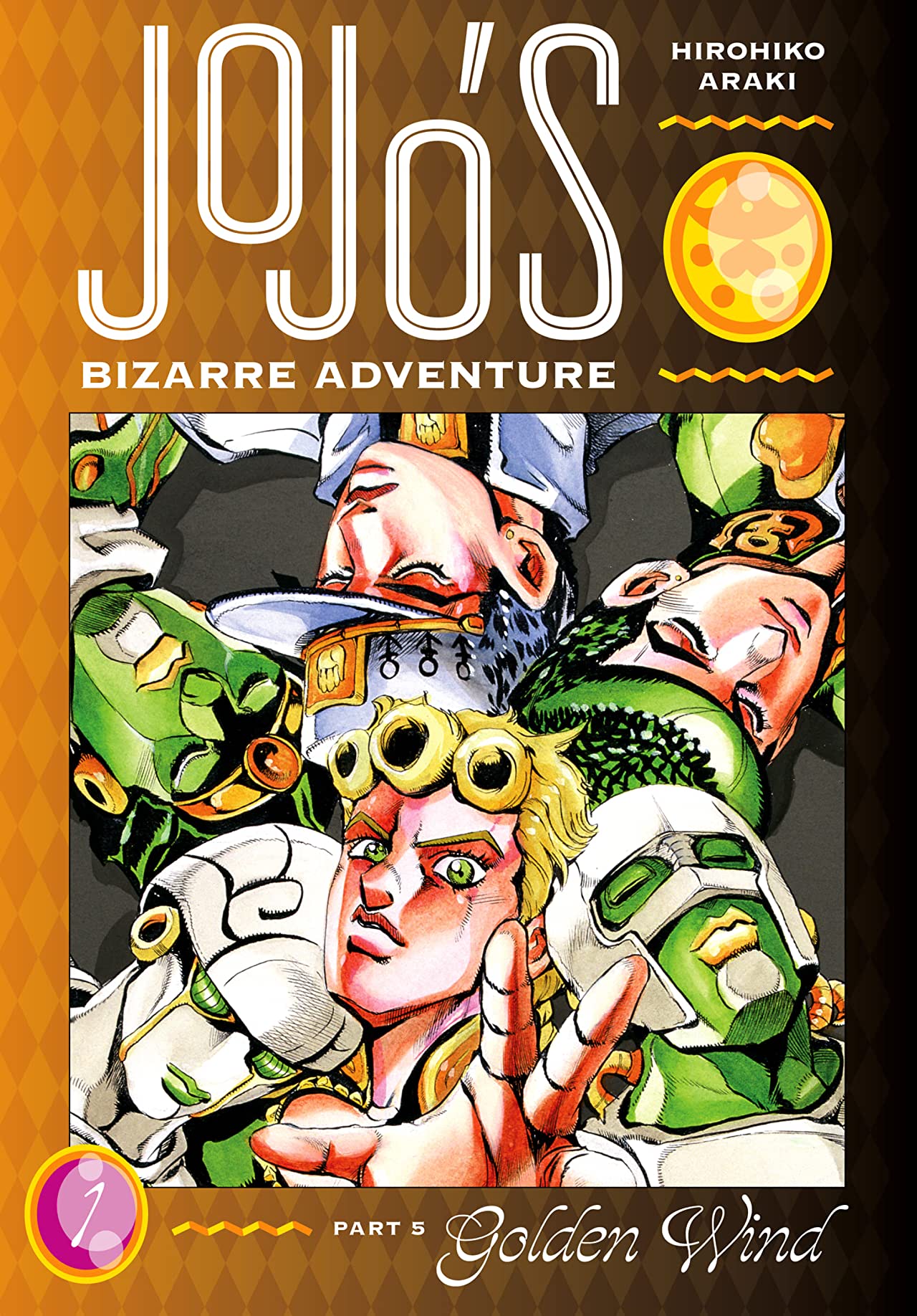 Jojo's Bizarre Adventure: Part 5 Golden Wind Full Current Set (1-4)