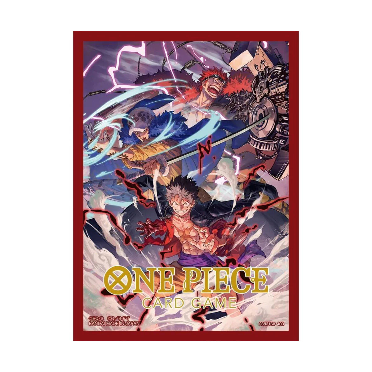 One Piece Card Game: Official Card Sleeve Set 4